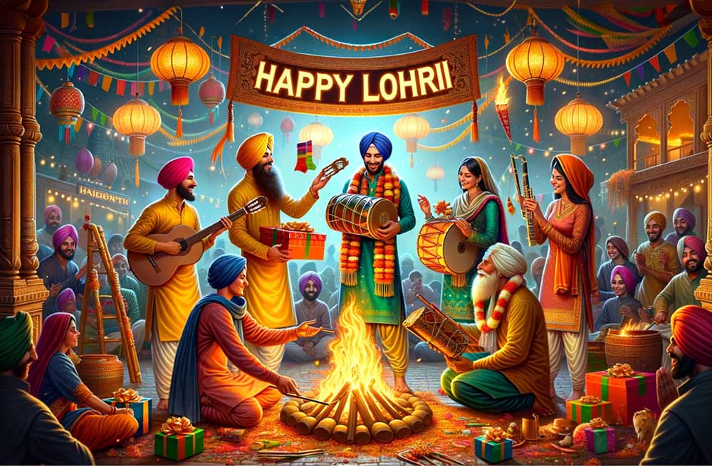 Lohri Celebrations Begin: Discover Heartwarming Lohri Wishes and Greetings!