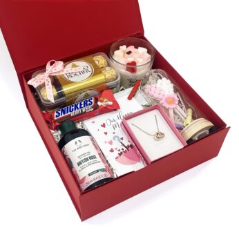 Heartfelt Valentine’s surprises are beautified with Neck chains, Chocolates, and more