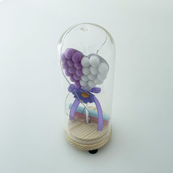 Alluring Heart light bottle for Valentine's Day surprises (10 x 10 x 6 cm) - Image 2