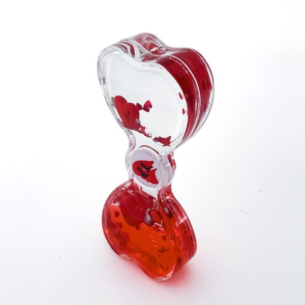 Heartfelt love meter hand boiler with Heart droplet hourglass for Valentine - Image 2