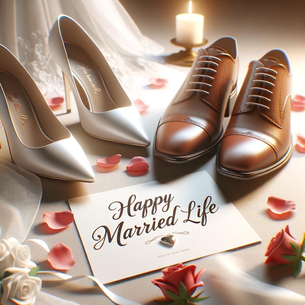 realistic image featuring a pair of elegant wedding shoes India's Favourite Online Gift Shop