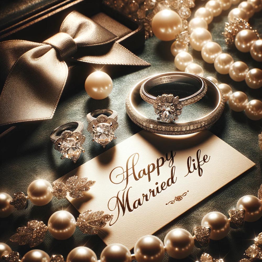 ultra-realistic image featuring elegant wedding jewelry