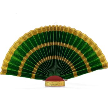 Green color thiru udayada with(Height-9 inches) Kasavu border for Vishu Kani or wedding thalam