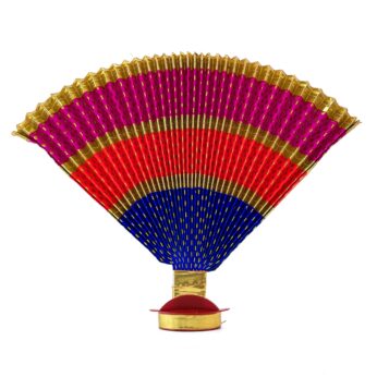 Multi-color ThiruUdayada(12-inch Height )with Stand (Blue, Golden, Orange, Pink)