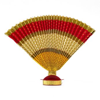 Traditional Red/Gold Thiru Udayada (12-Inch Height)