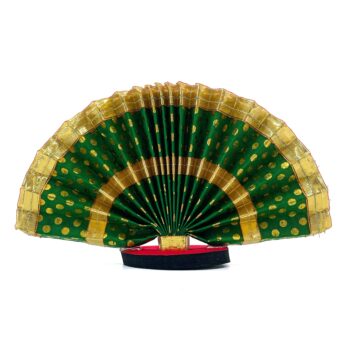 Green Thiru Udayada with Stand(5inch Height) – Elegant  -Cloth Thiru Udayada