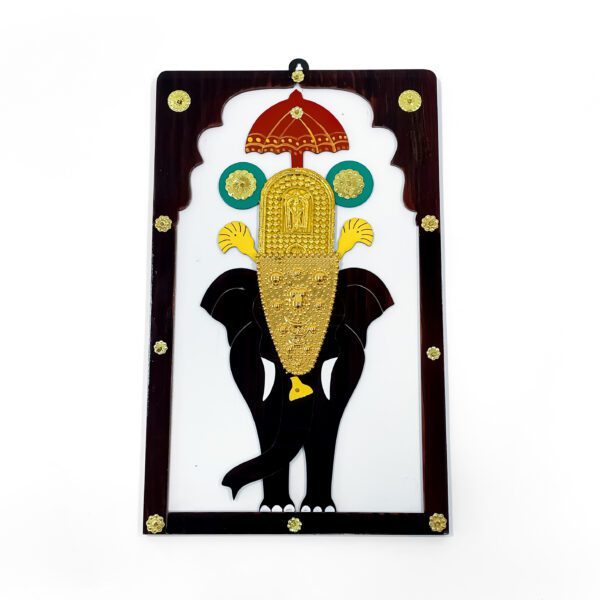 Pooram elephant frame