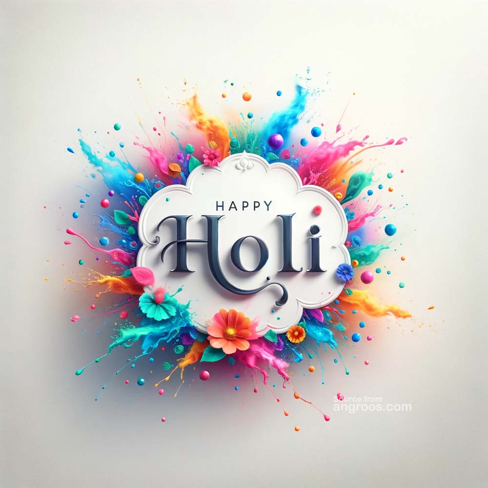 Holi greetings for family