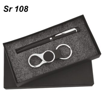 Premium Pen and Keychain Combo Gift Set (L-15.6cm x W-7.7cm x H-2.4cm)