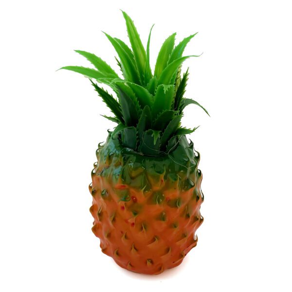 Pineapple Perfection: Artificial Fruit pineapple for home decoration (8 inches, Red) - Image 3