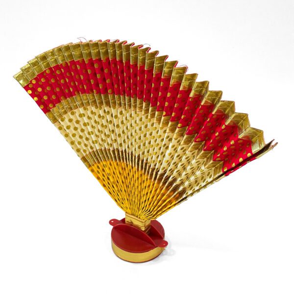 Traditional Red/Gold Thiru Udayada (12-Inch Height) - Image 2