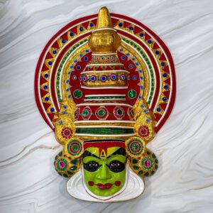 Arjuna Kathakali face