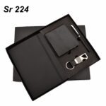 Black Themed Wallet Gift Set