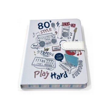 Unlock Creativity with Our Chic Lockable Notebook Diary (Height-7.5in) – Order Yours Today