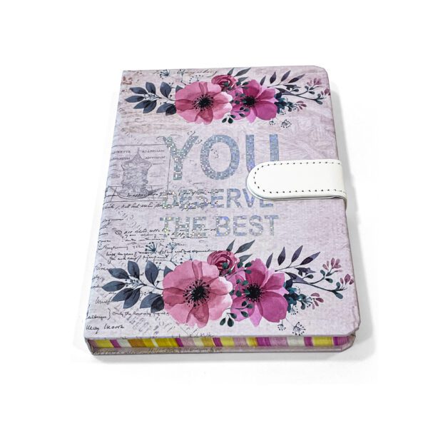 Discover Stylish Lockable Notebook Gifts (Height-7.5in) - Shop Now for Inspiration - Image 3