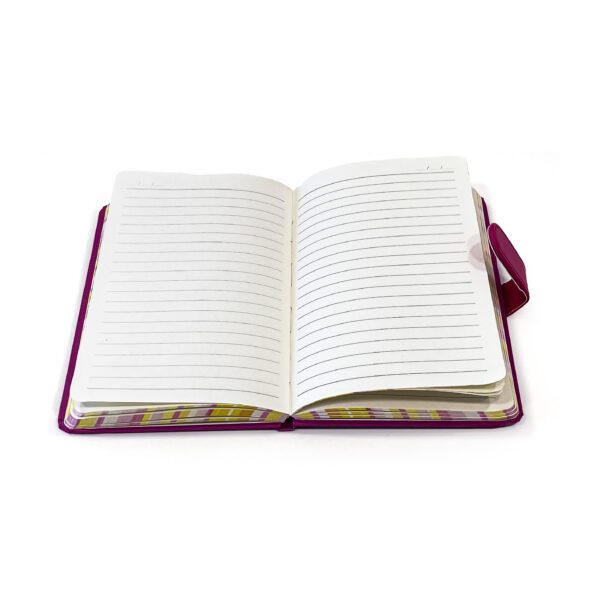 Elegant Lockable Notebook Diary - Compact Journal (7.5 inches Height) - Image 5