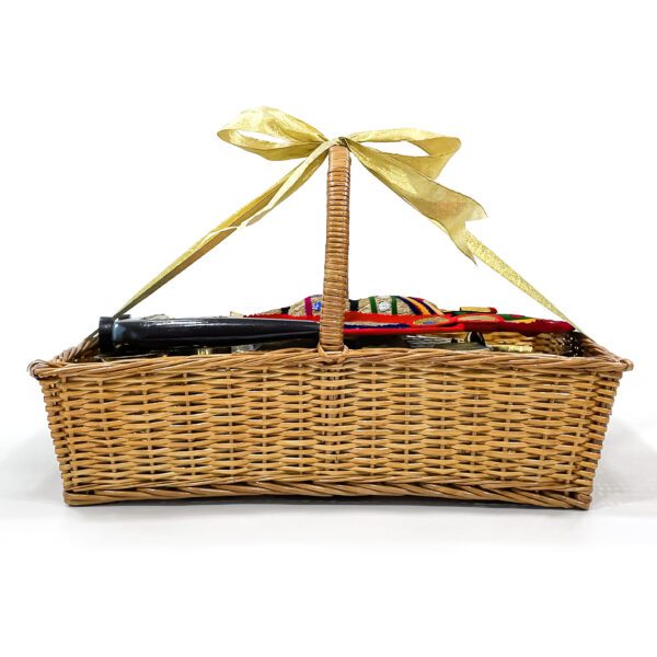 Appealing Kerala Gift basket adorned with handcrafted treasures and Traditional gifts - Image 3