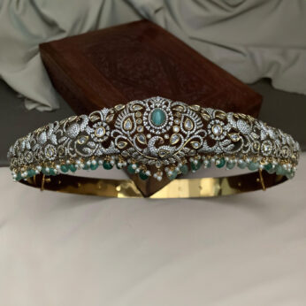 Elegant Imitation Gemstone Headpiece