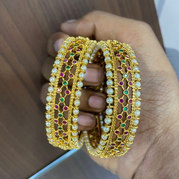 Festive Gold Plated Bangles