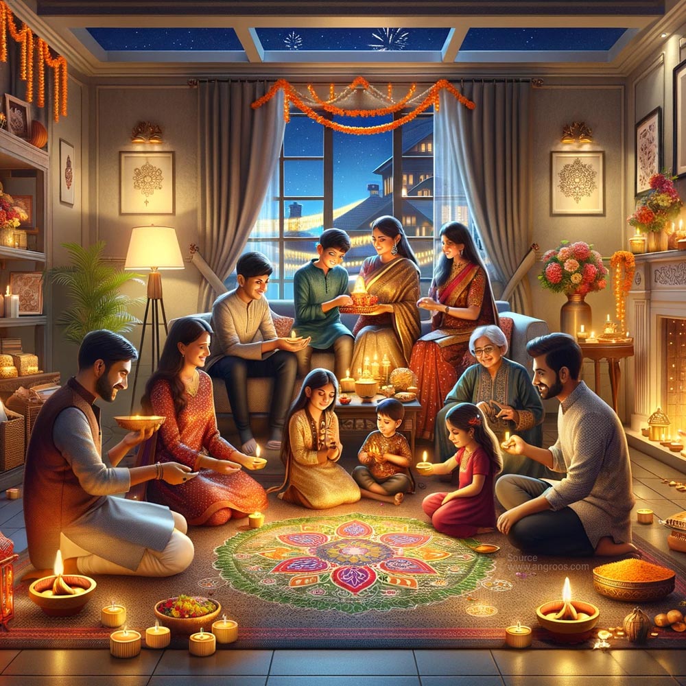 diwali wishes hd card design