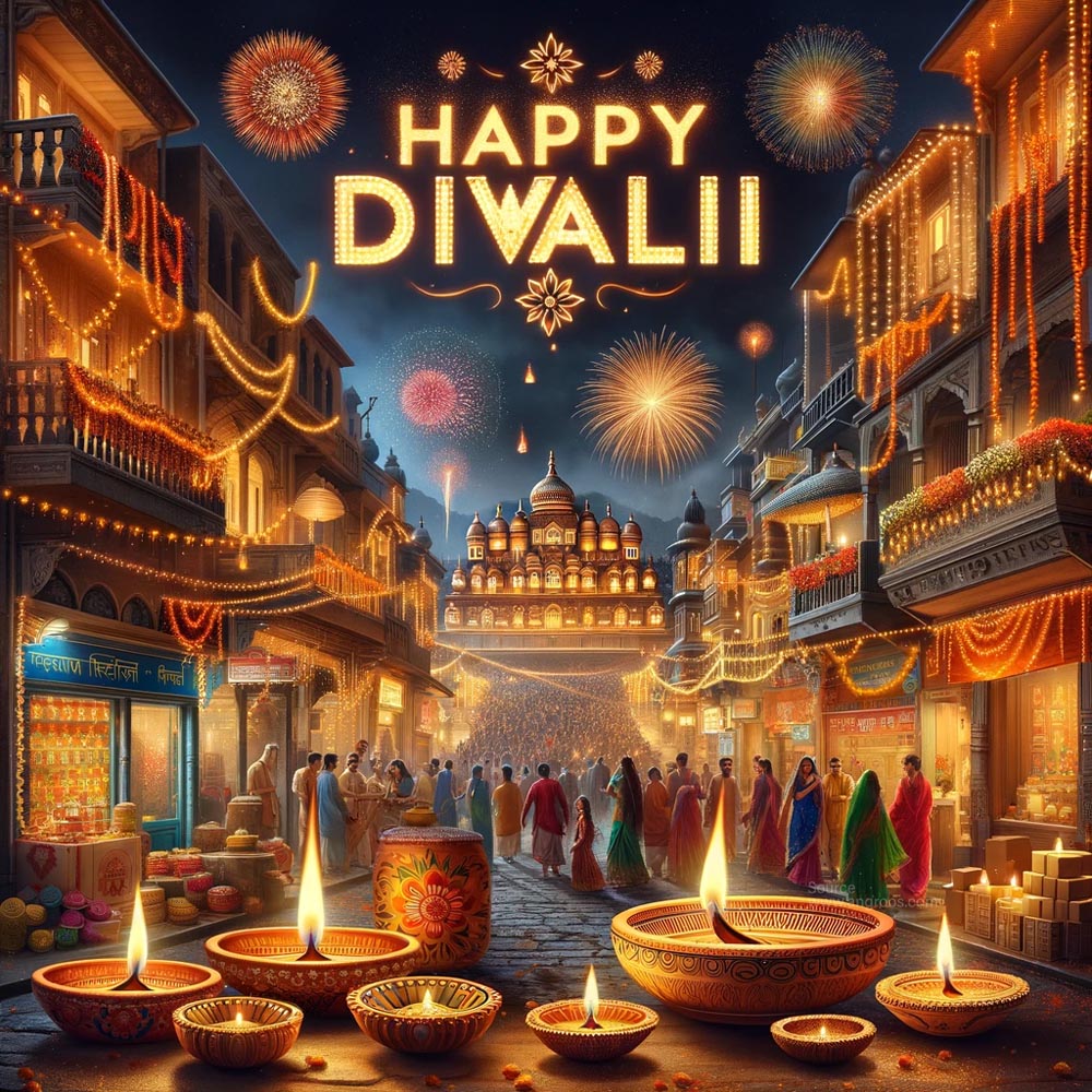 happy diwali email format