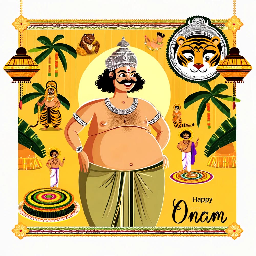 onam wishes for friends