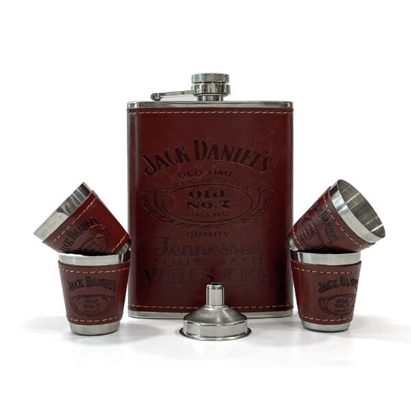 Stainless steel hip flask