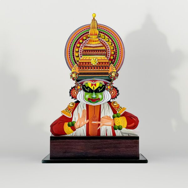 Traditional Kathakali Face Stand