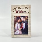 Best Wishes wooden Photo frame