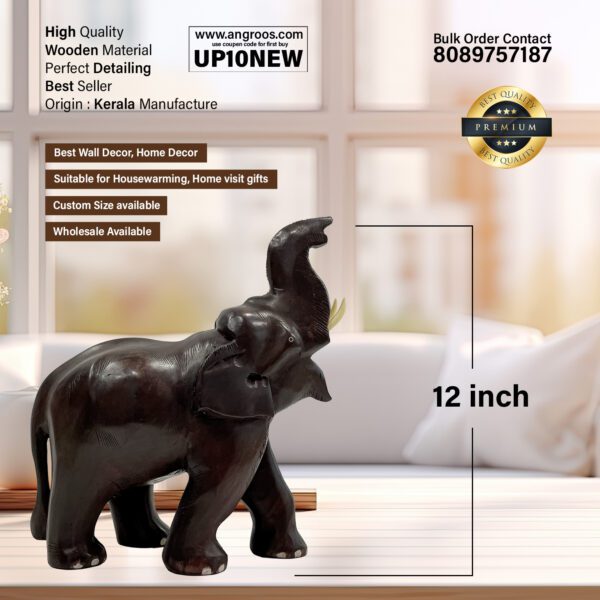 Elephant Statue Wooden