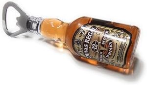 Whisky Bottle fridge magnet 