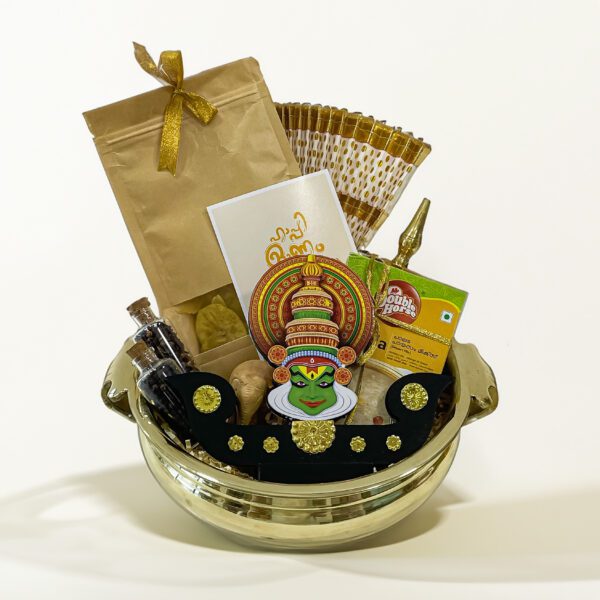 Onam gift hamper with Uruli