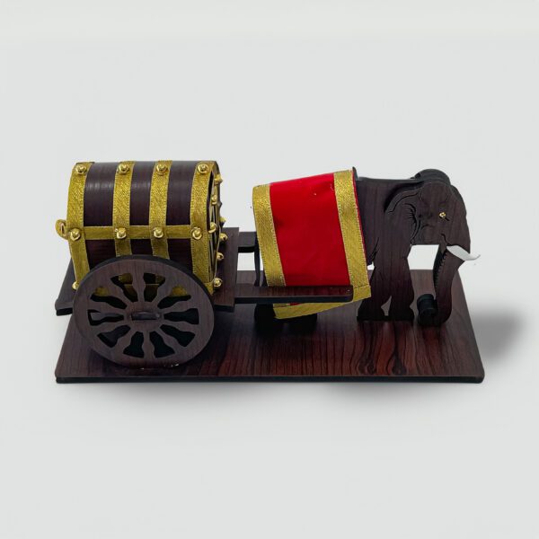 Handcrafted Elephant with Theru