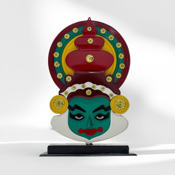 Kathakali Colour Wooden Face Stand