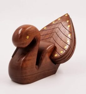 Wooden Swan Tea Coaster