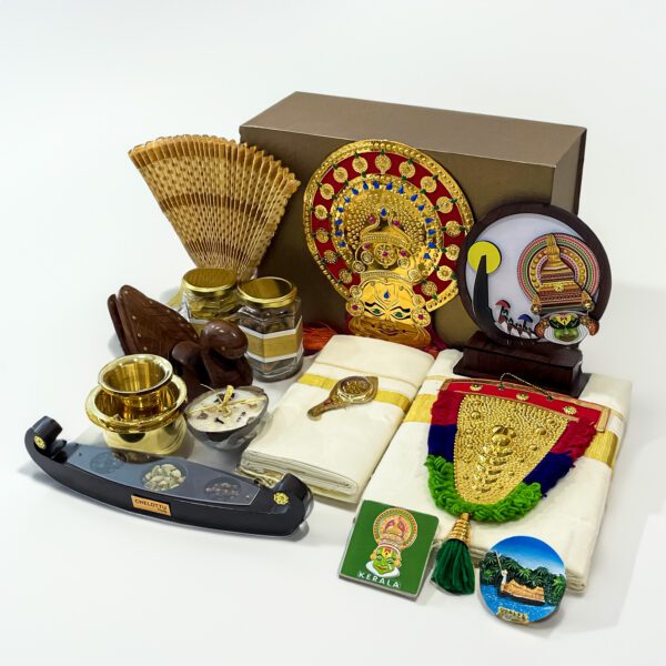 Ultimate Onam Gift Hamper Golden Box – Luxurious Kerala Delights & Timeless Elegance for Festive Gifting - Image 2