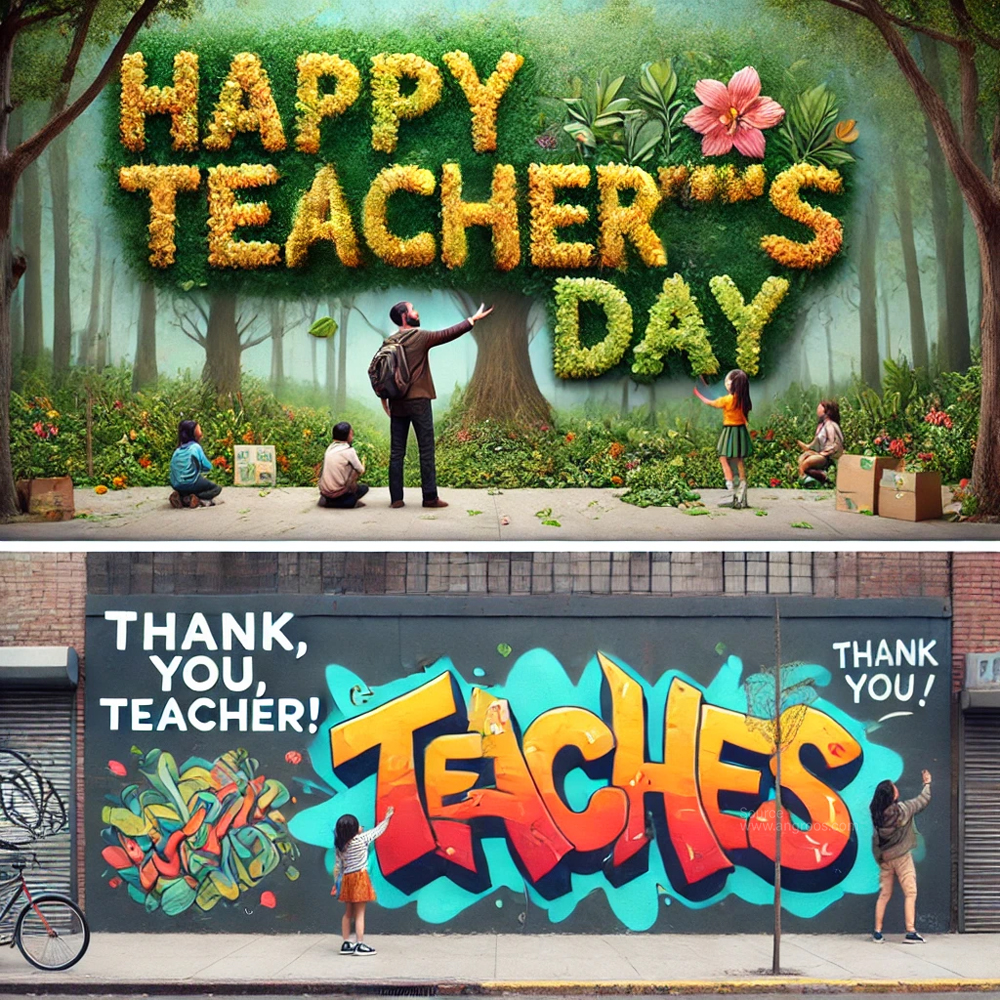 Two completely different and unique Teachers Day images 1 India's Favourite Online Gift Shop