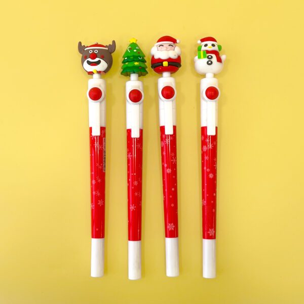 Red Christmas Reindeer Pen