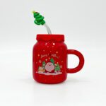 Festive Red Christmas Mug