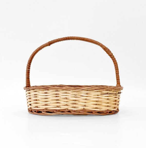 Wicker Basket with Handle