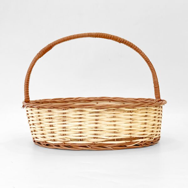 Oval Wicker Basket