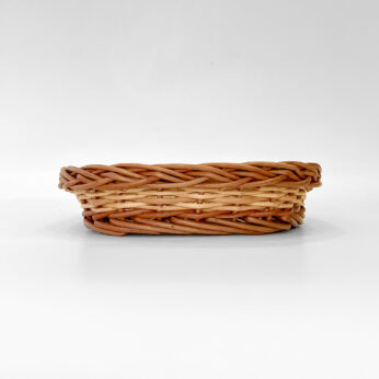 Artisan-Crafted Round Cane Basket Tray – Exquisite, Eco-Friendly & Multi-Purpose Design