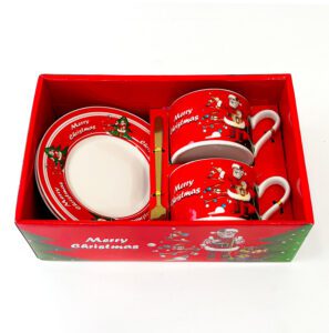 Christmas Theme Mug Set 