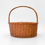 Large Cane Storage Basket