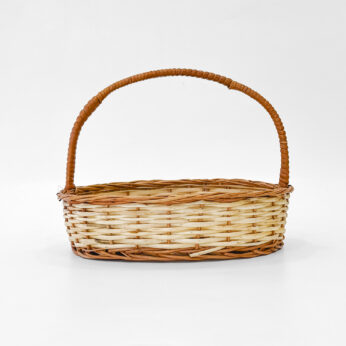 Classic Natural Woven Basket – Durable Handcrafted Storage with Rustic Appeal