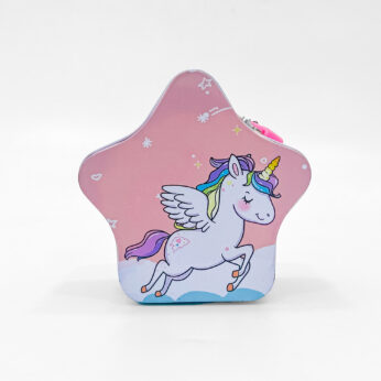 Dreamy Unicorn Coin Bank – Cute and Functional Star-Shaped Bank