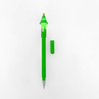 Festive Christmas Tree Pen with Touch Feature – Perfect Holiday Stationery Gift | Pack of 2