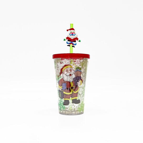 Santa-Themed Cup