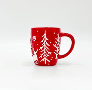 Red Holiday Mug 