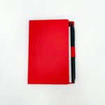 Red Notebook with Pen